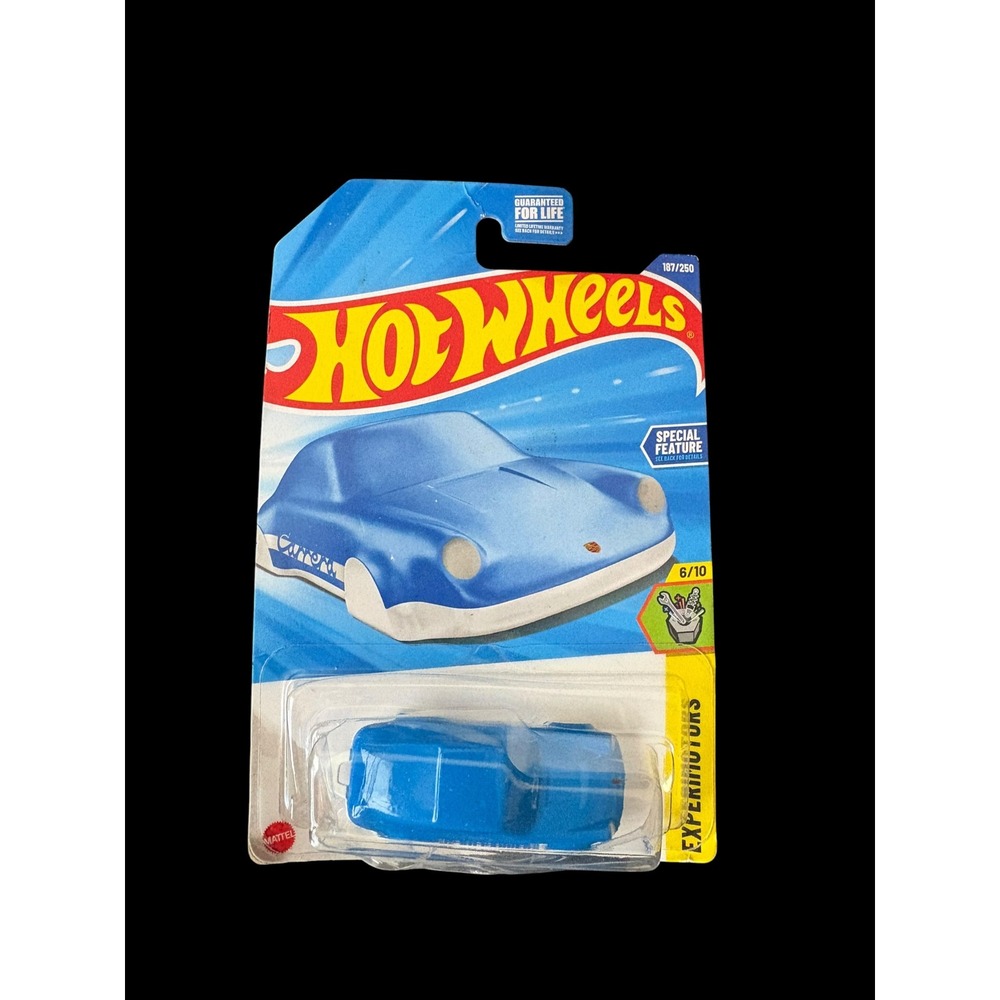 Hot Wheels Porsche 911 Carrera Clip Blue Experimotors 6/10 187/250 2025